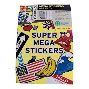 Variety Art Reward Stickers Pack 930 Reward Chore Chart Kids Fun Journaling New